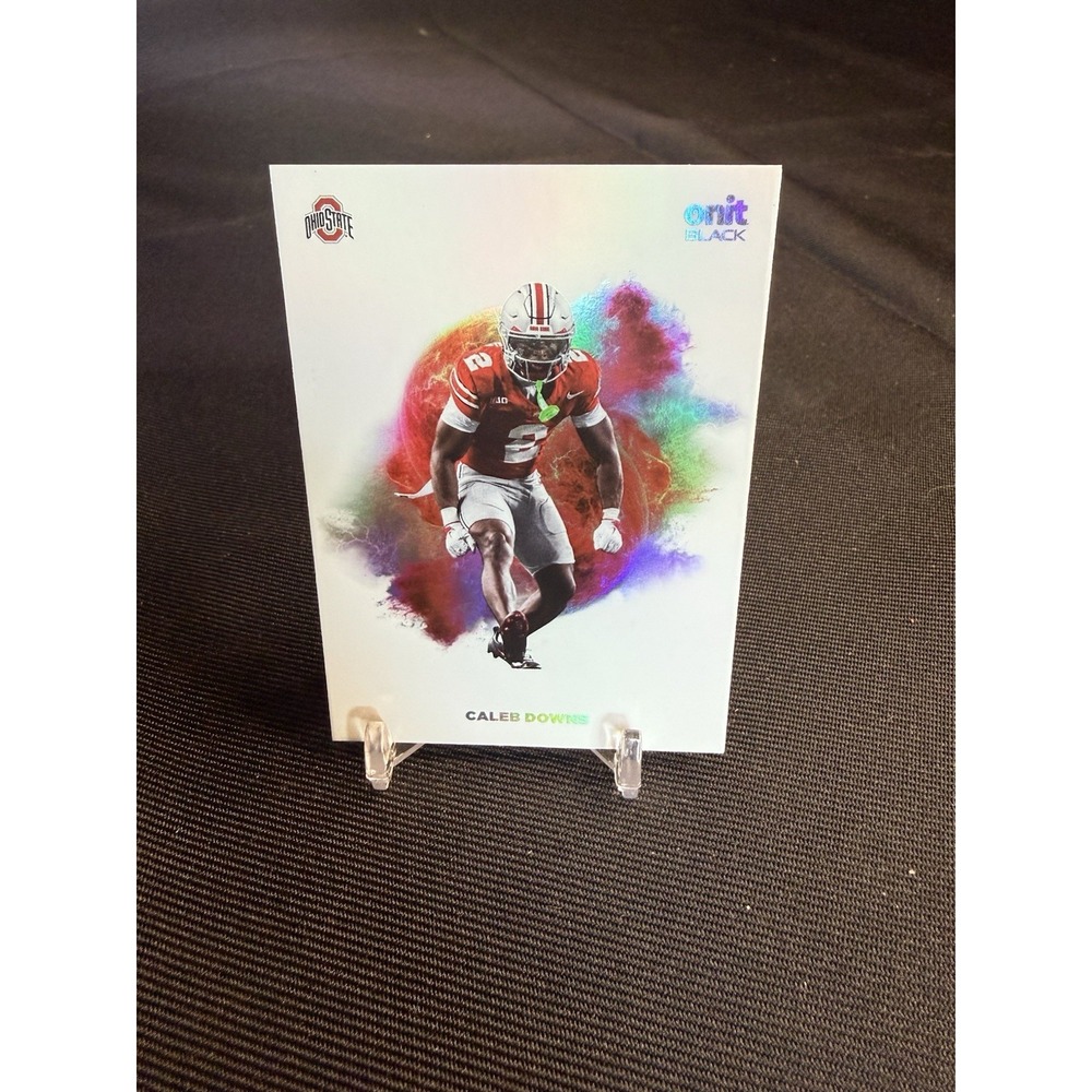Caleb Downs 2025 ONIT Black Series Ohio State Solaris Color Blast SSP SP-1 Rare